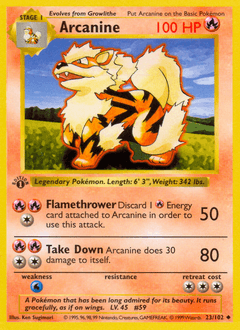 Arcanine 23 Normal