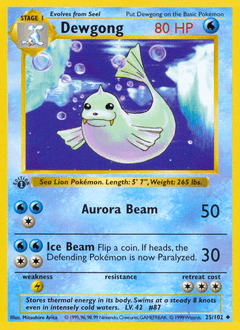 Dewgong 25 Normal