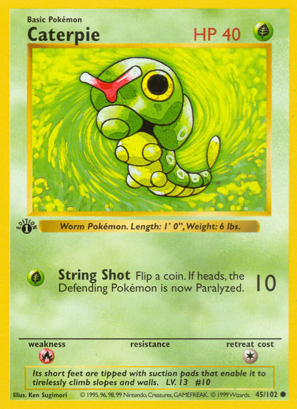 Caterpie 45/102