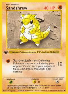Sandshrew 62 Normal