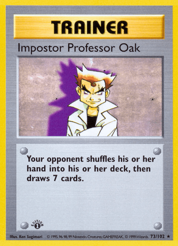 Impostor Professor Oak 73/102