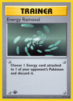Energy Removal 92 Normal