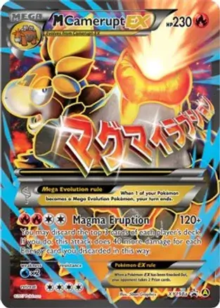 M Camerupt EX XY198a Normal