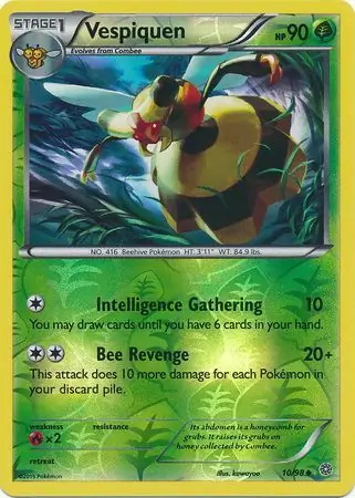 Vespiquen Reverse Holo 10 Normal
