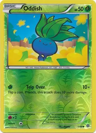 Oddish Reverse Holo 1 Normal