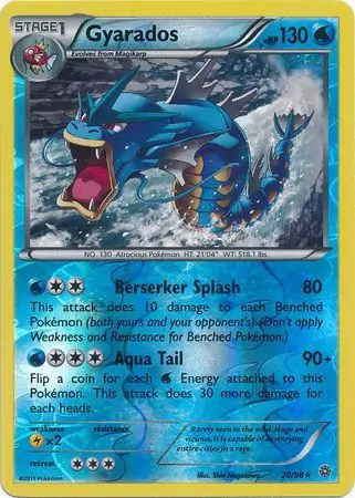 Gyarados Reverse Holo 20 Normal