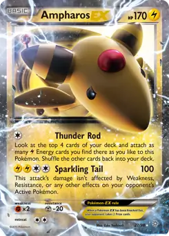 Ampharos EX 27 Normal