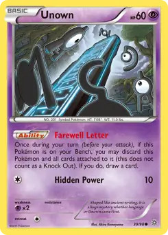 Unown 30 Normal