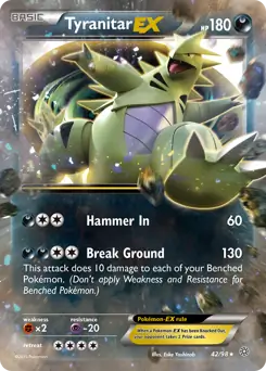 Tyranitar EX 42