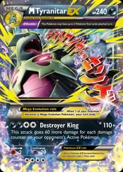 M Tyranitar EX 43 Normal