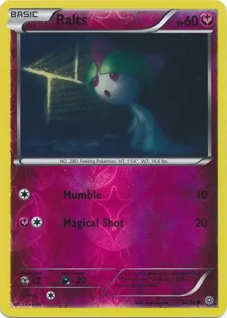 Ralts Reverse Holo 52 Normal