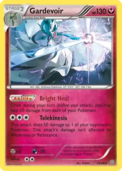 Gardevoir Holo 54
