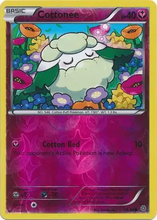 Cottonee Reverse Holo 55