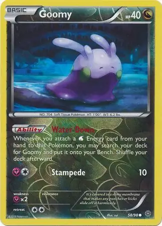 Goomy Reverse Holo 58 Normal