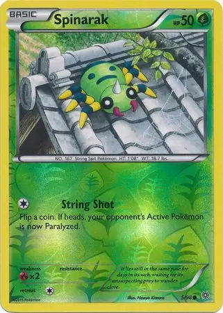 Spinarak Reverse Holo 5