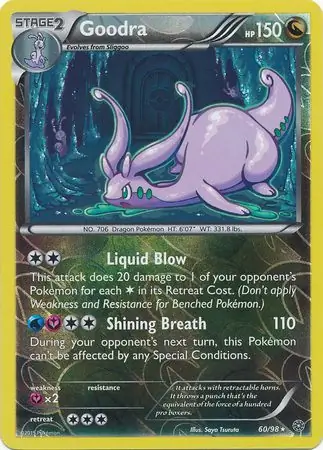 Goodra Reverse Holo 60 Normal