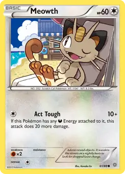 Meowth 61 Normal