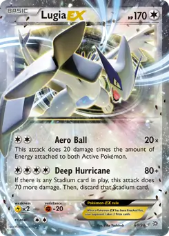 Lugia EX 68 Normal