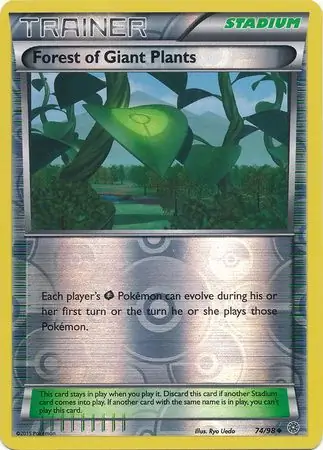 Forest of Giant Plants Reverse Holo 74 Normal