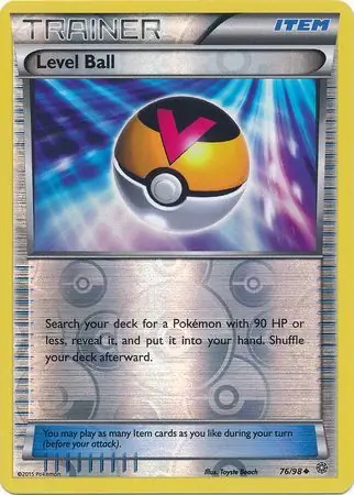 Level Ball Reverse Holo 76