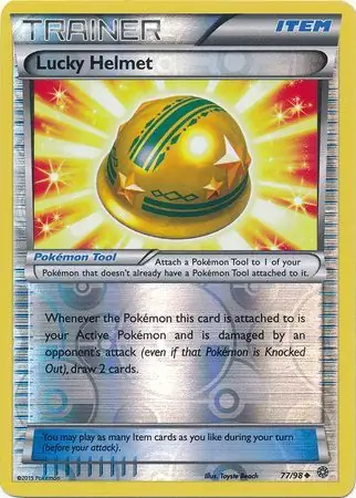 Lucky Helmet Reverse Holo 77