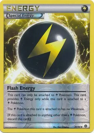 Flash Energy Reverse Holo 83 Normal