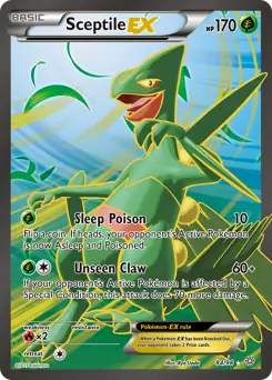 Full Art Sceptile EX 84 Normal