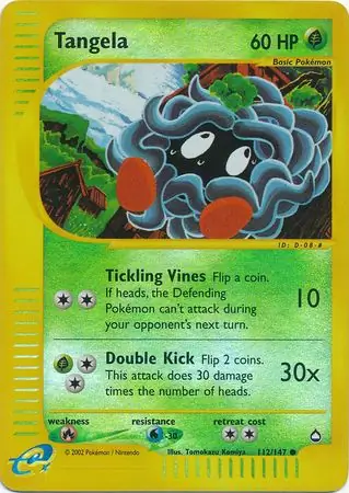 Tangela Reverse Holo 112