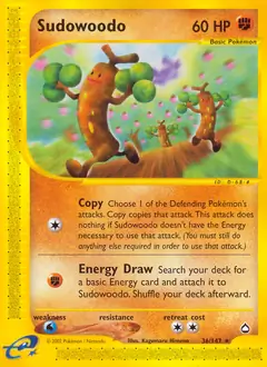 Sudowoodo 36 Normal
