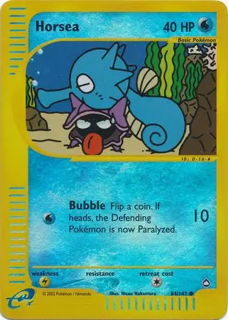 Horsea Reverse Holo 84