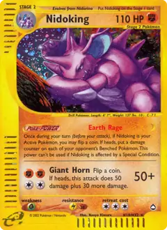 Nidoking Holo H18