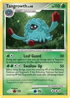Tangrowth Holo 10 Normal