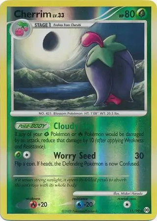 Cherrim Reverse Holo 15 Normal