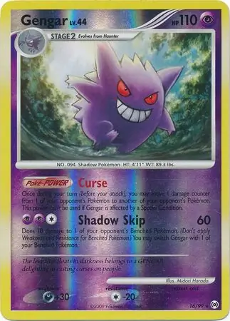 Gengar Reverse Holo 16 Normal