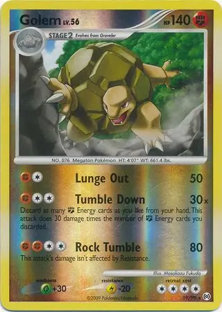 Golem Reverse Holo 19 Normal