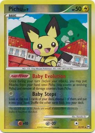 Pichu Reverse Holo 25 Normal