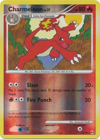 Charmeleon Reverse Holo 35