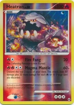 Heatran Reverse Holo
