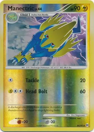 Manectric Reverse Holo 44 Normal