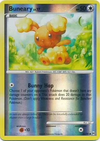 Buneary Reverse Holo 55 Normal