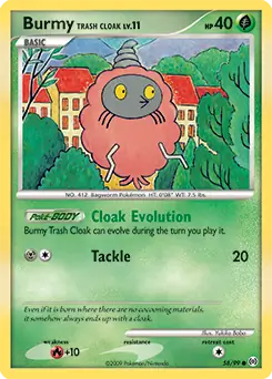 Burmy Trash Cloak 58