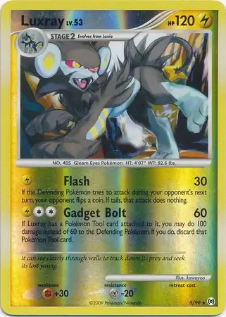 Luxray Reverse Holo 5 Normal