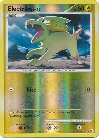 Electrike Reverse Holo 63 Normal