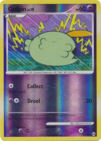 Gulpin Reverse Holo 66 Normal