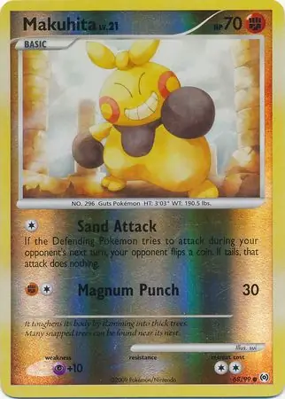 Makuhita Reverse Holo 68 Normal