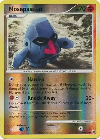 Nosepass Reverse Holo 69 Normal