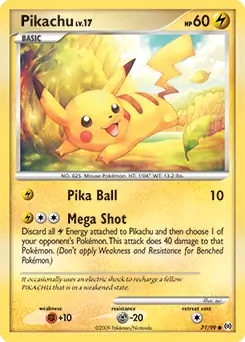 Pikachu 71 Normal
