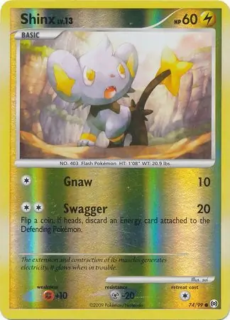 Shinx Reverse Holo 74 Normal
