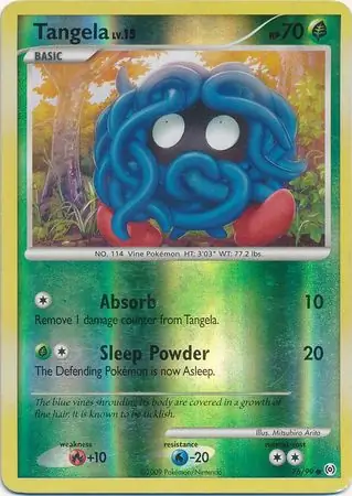 Tangela Reverse Holo 76