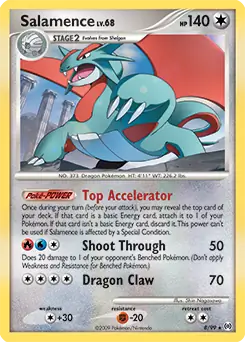 Salamence Holo 8